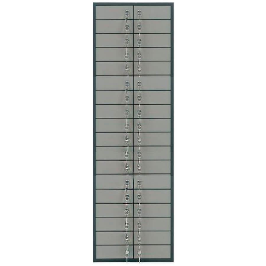 DBI-36 Депозитные ячейки VALBERG, ключевой (Серый муар)