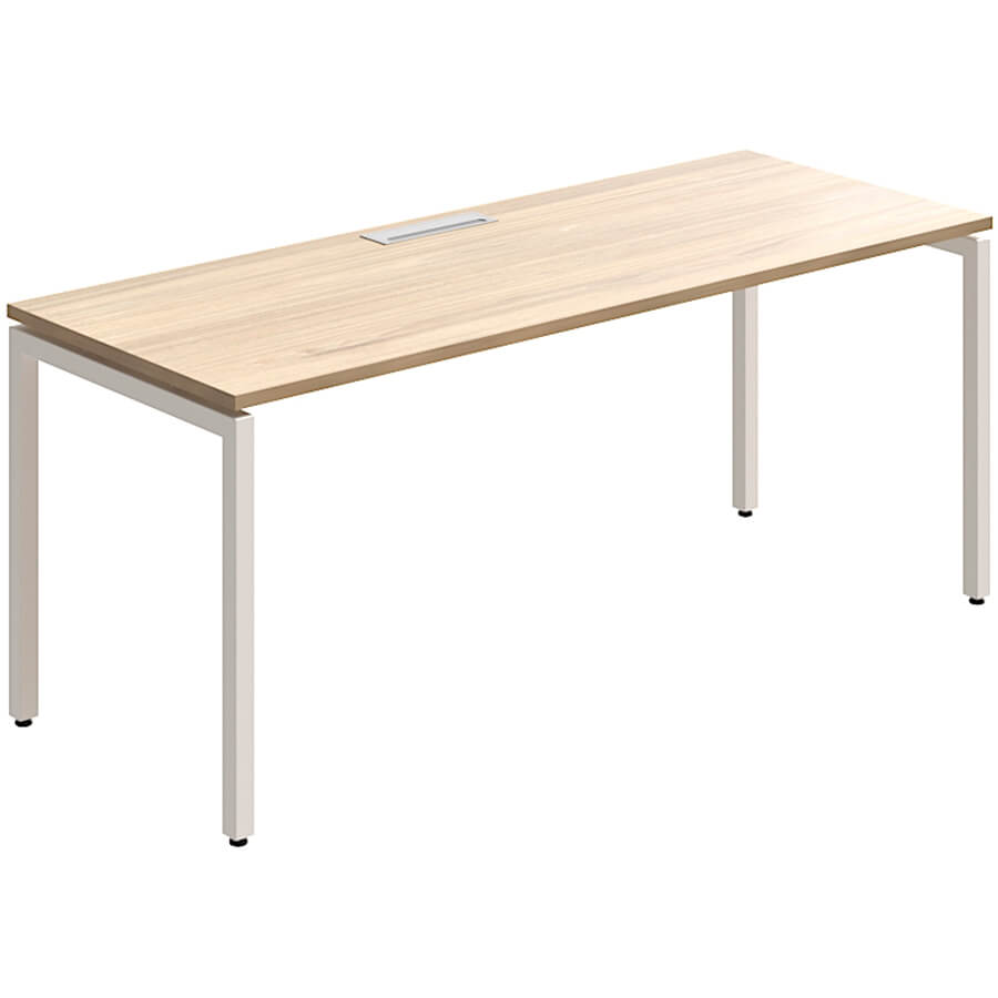 RM-1.1+F-23 Стол на металлокаркасе Мебель Стиль Rio Project (Швейцарский вяз MS)