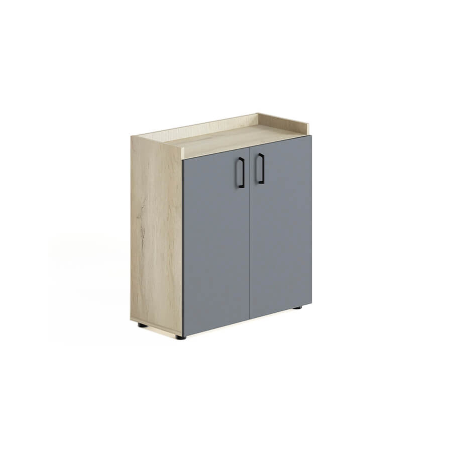 L-42.1 Шкаф Мебель Стиль LINE (Дуб Кронберг / антрацит)