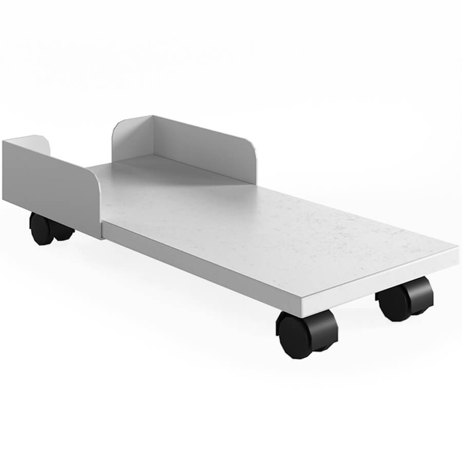 R-36 Мобильная подставка под системный блок Мебель Стиль Rio (Белый MS)