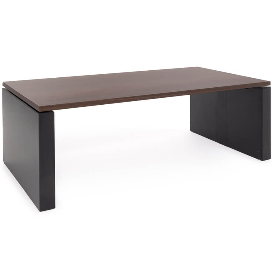 104 101 Стол письменный Profoffice RENZ (Эвкалипт / черный)