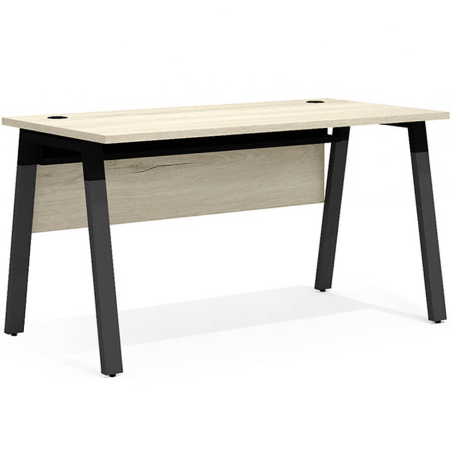 LM-3+LF-3 Стол прямой Мебель Стиль LINE (Дуб Кронберг / антрацит)