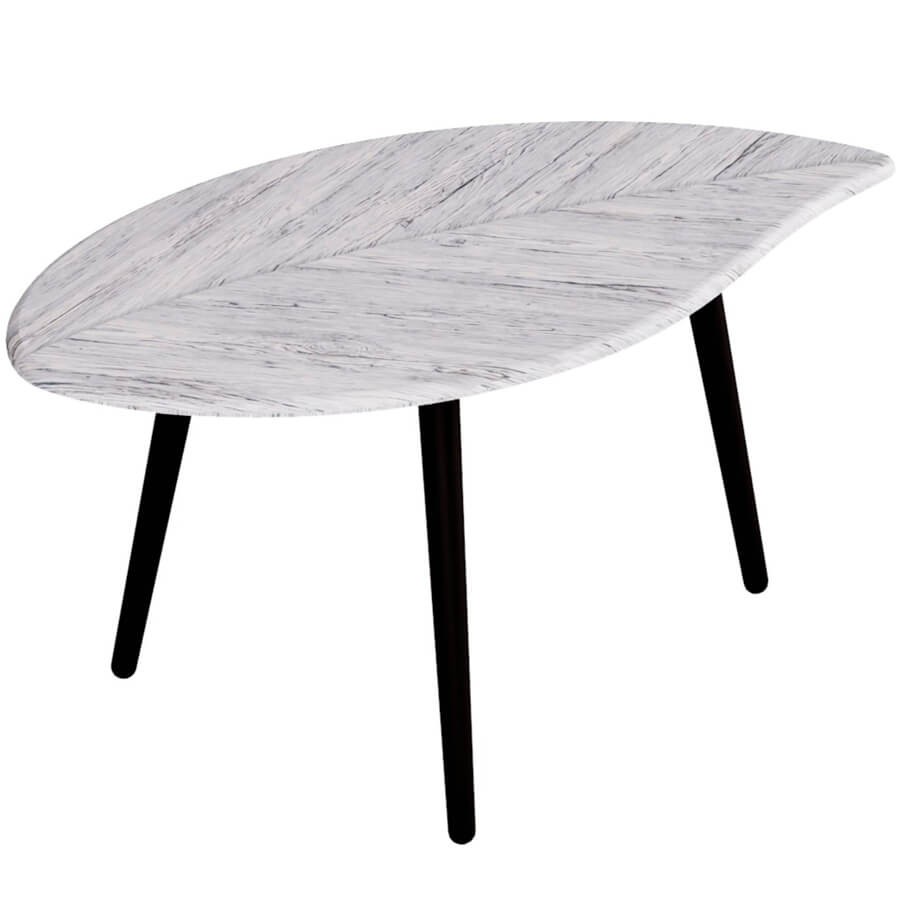 Берли Журнальный стол Мебелик (Дуб грей)