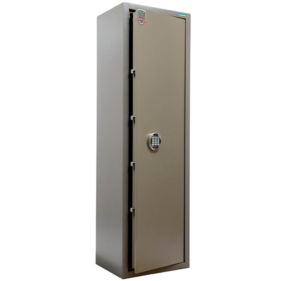 ИРБИС 5 EL Оружейный сейф VALBERG, электронный кодовый (Оттенок коричневого с эффектом молотковой эмали)