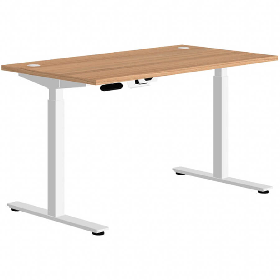 DD-70-3.3 + DD-1601  Стол подъемный с двумя заглушками Мебель Стиль Drive (Швейцарский вяз)
