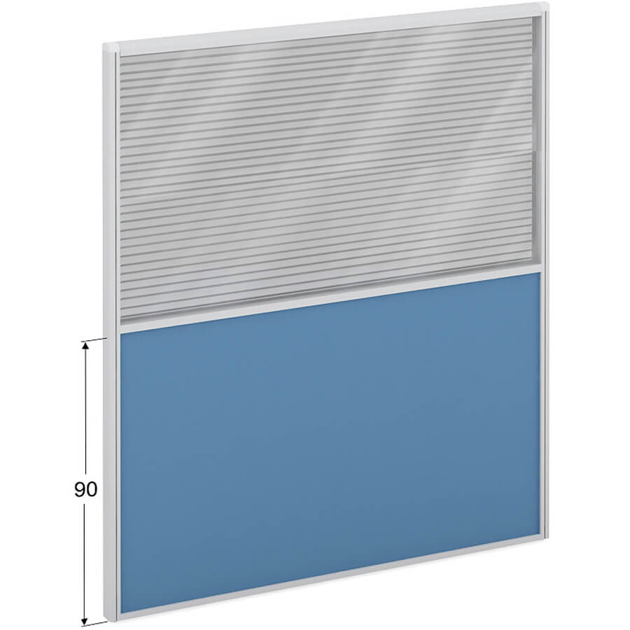 ПК-ЛГ-МДК167х160/90Ж/Д Модуль комбинированный ФЕЛИКС (Стекло+голубой)