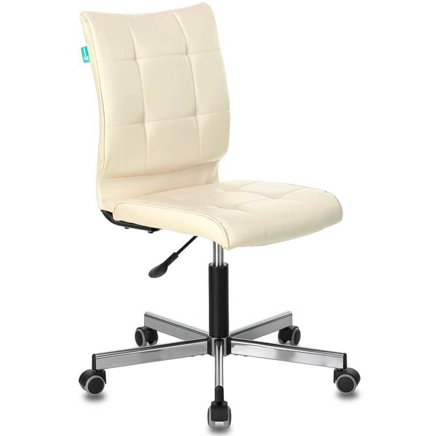 CH-330M Кресло для персонала  Бюрократ, обивка экокожа (Бежевый Orion-10)