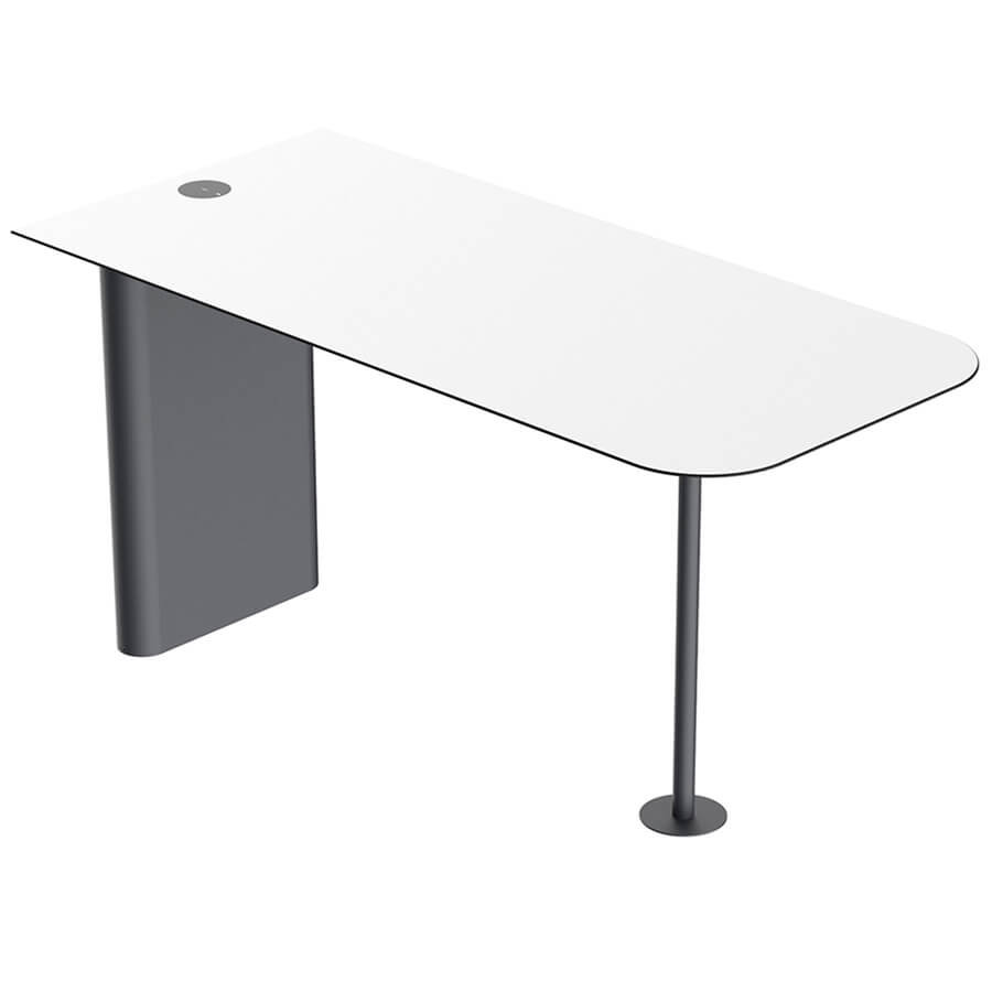 ZT-008 Стол ZUM, HECOR (Белый)