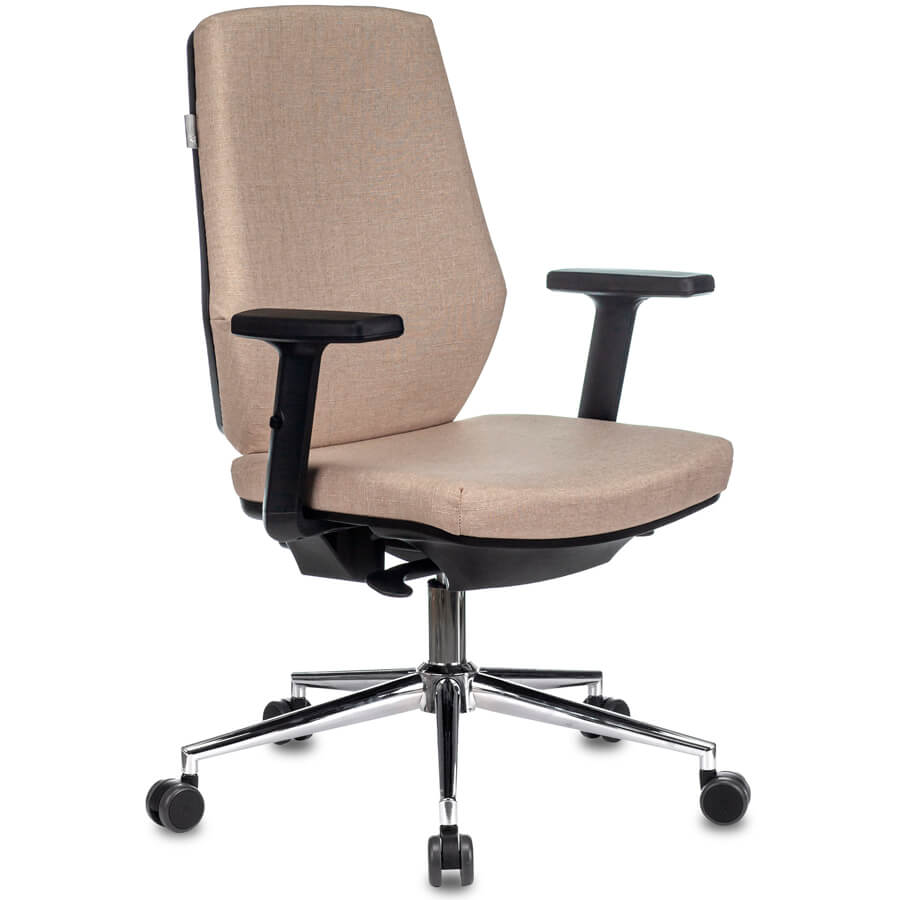 CH-545SL Кресло для персонала  Бюрократ, обивка ткань (Бежевый 38-402)