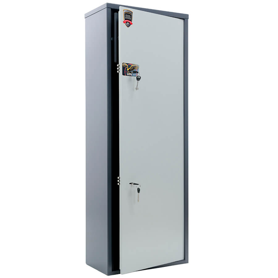 БЕРКУТ 145 Оружейный сейф AIKO, два ключевых (Графит (RAL 7024))