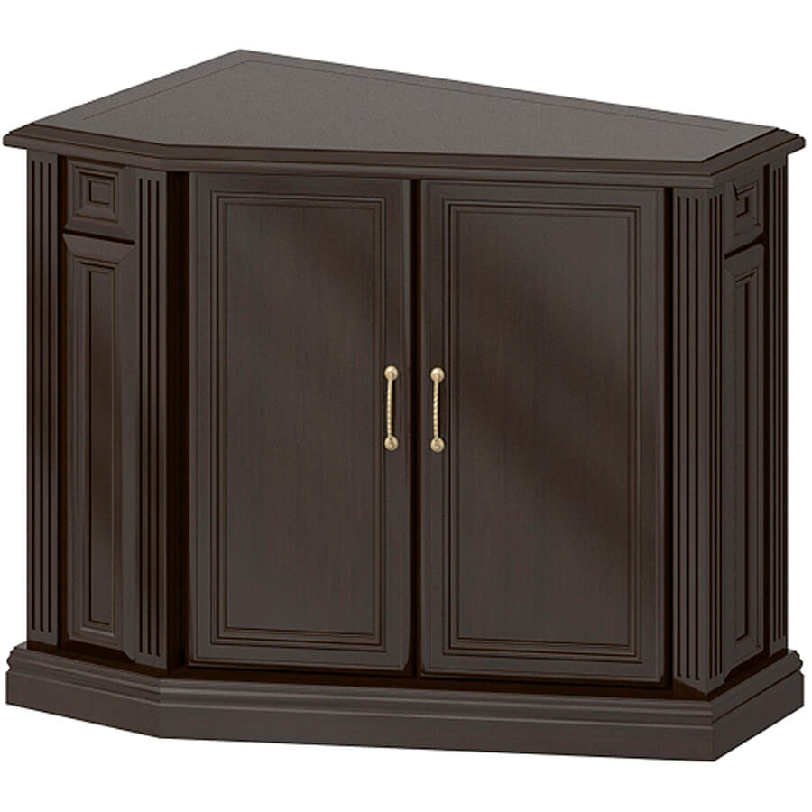 ПК-ВР-ТМ90х55ПШ Тумба угловая правая ФЕЛИКС Версаль (Темный орех)