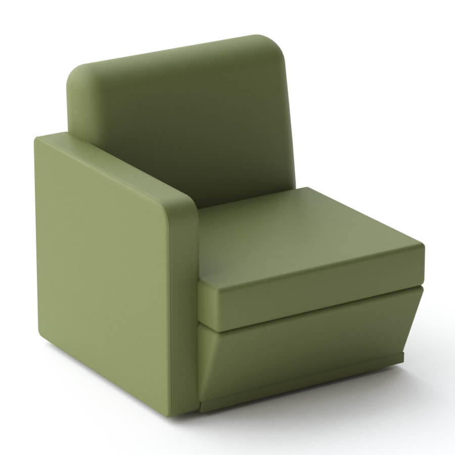 CS5701NVRZ Кресло-модуль правый CS5700 (Зелёное (A447))