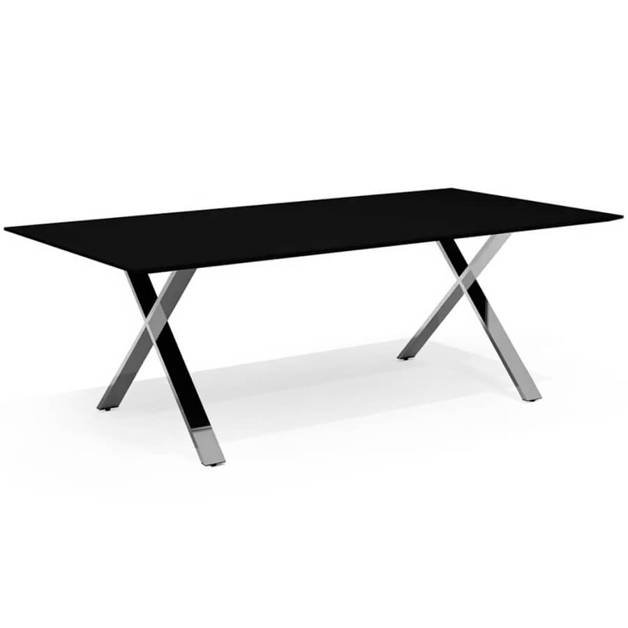 Kvs-221k Стол для переговоров Мебель Стиль Kvins Slim (Черный / антрацит MS)