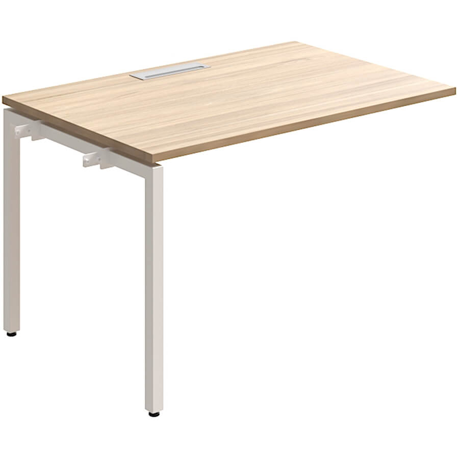 RP-4.1+F-40 Стол на металлокаркасе Мебель Стиль Rio Project (Швейцарский вяз MS)