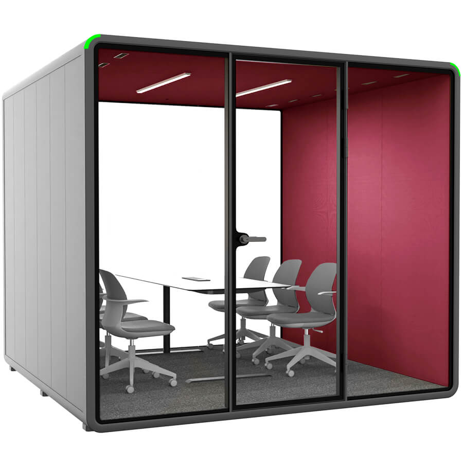 ZB-05 XL Акустическая кабина (без опций) ZUM, HECOR (Бордовый HY-5003, Серый S-06)