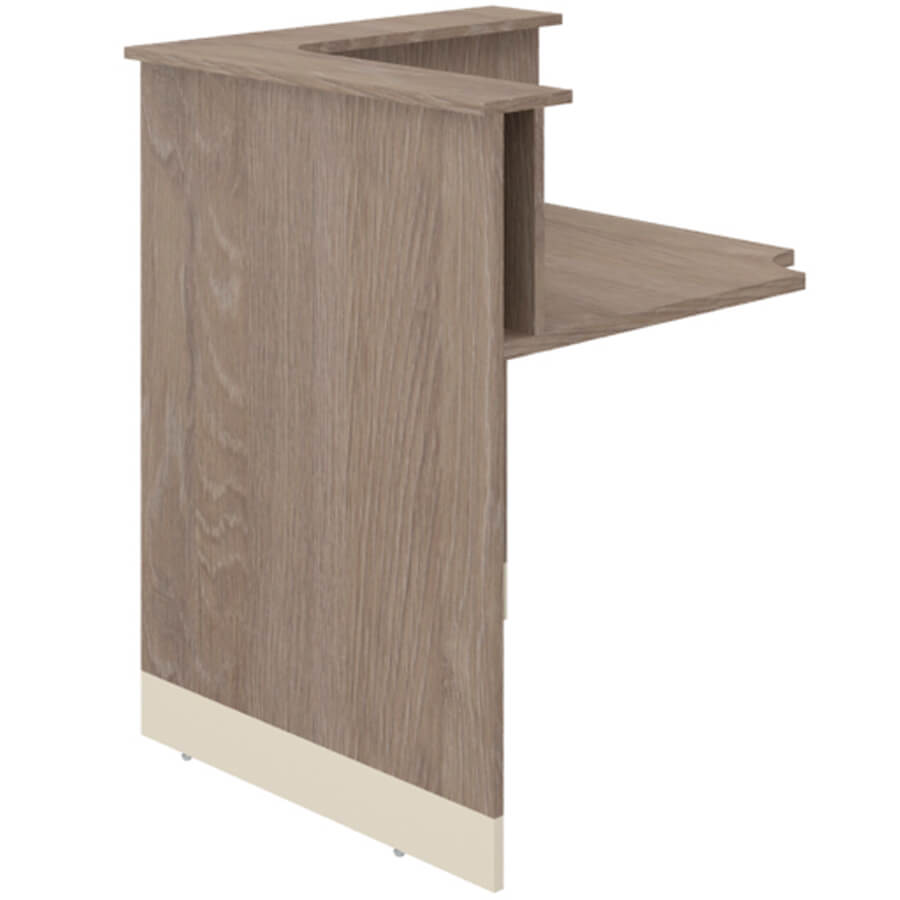 RR-90 Модуль угловой Мебель Стиль Rio (Дуб Верцаска / Бежевый MS)