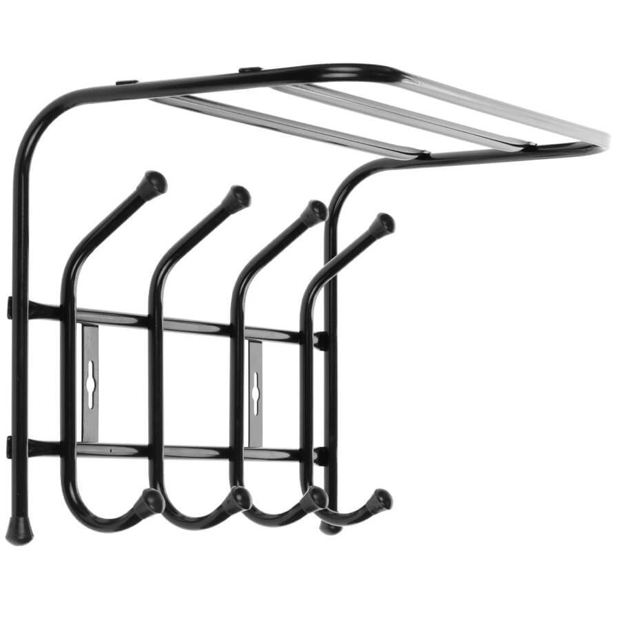 ВП4/Ч Вешалка настенная Nika Евро Офис (Черный)