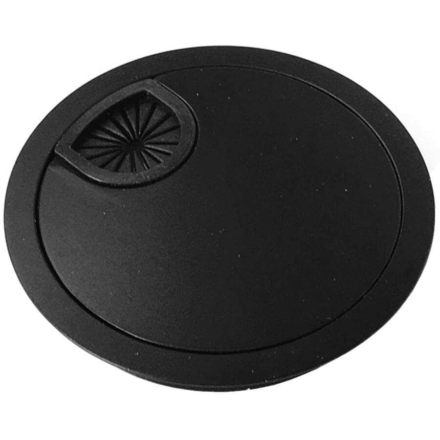 362-80 BL Заглушка кабель-канала Profoffice Lava (Черный)