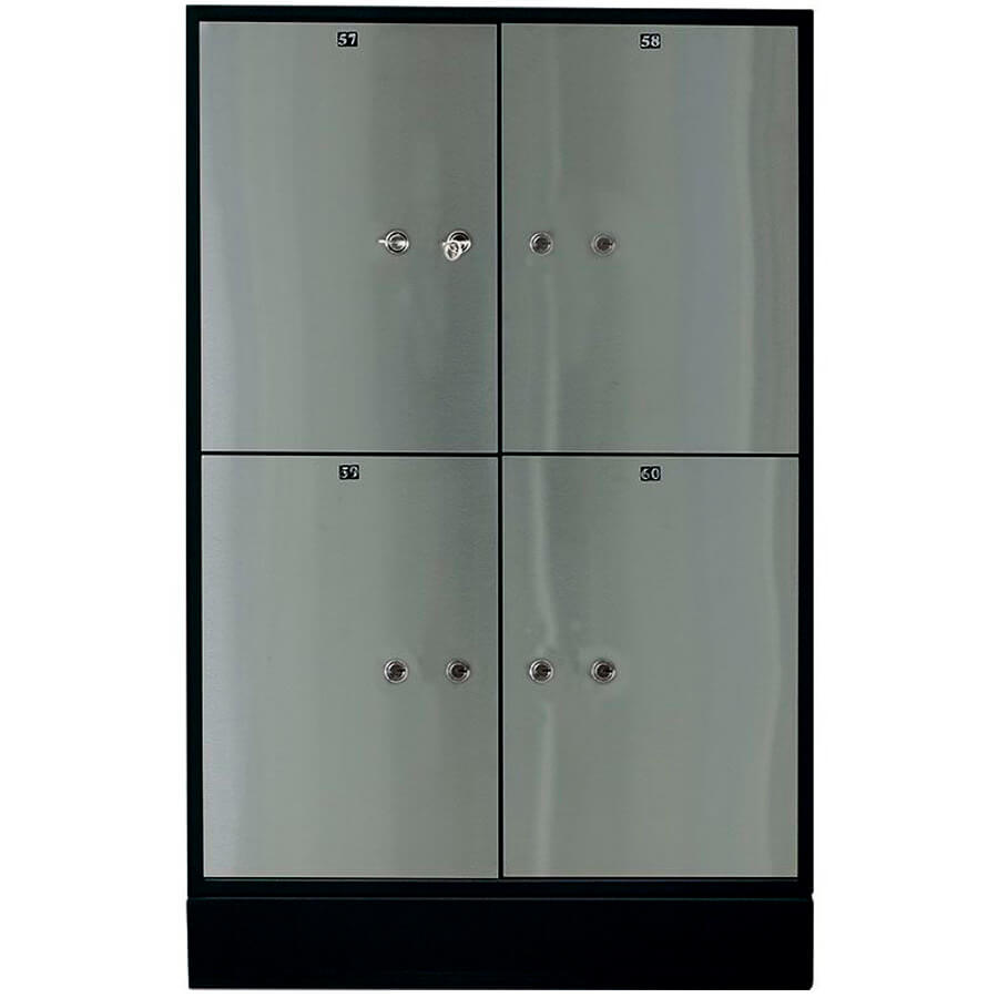 DB-4S.DGL Депозитные ячейки VALBERG, ключевой (Под аллюминий)