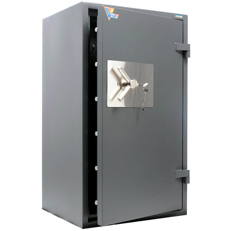 ГАРАНТ ЕВРО 120Т Огневзломостойкий сейф VALBERG, ключевой (Графит структурированный)