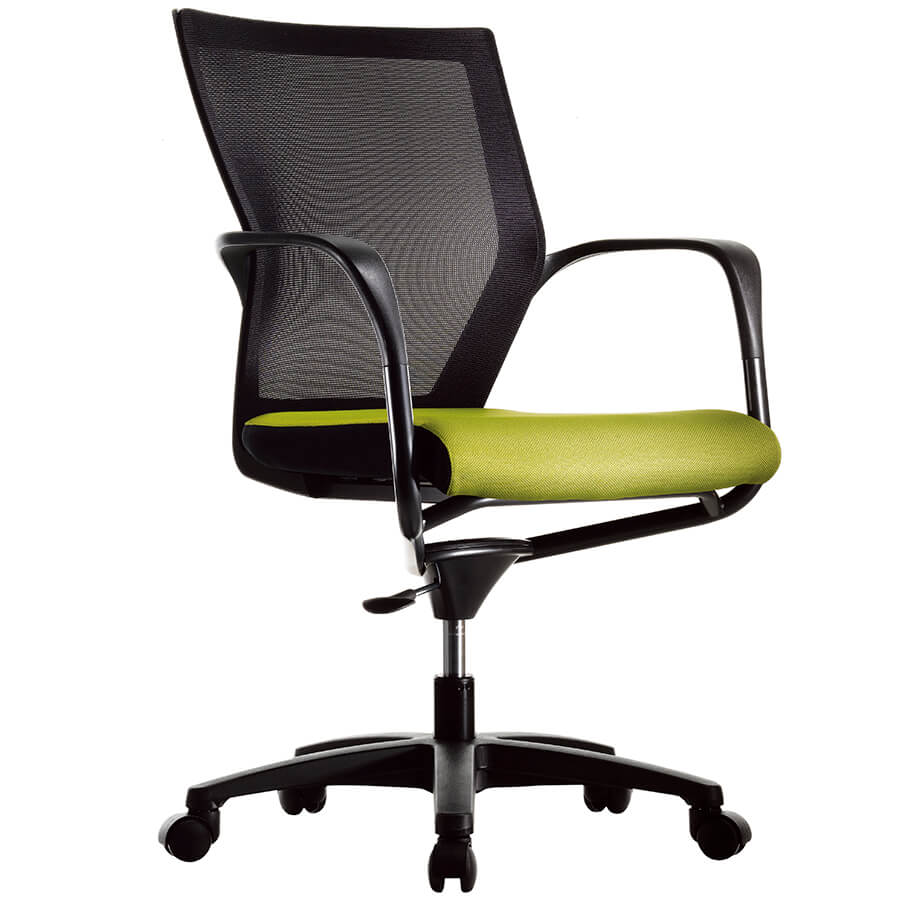 CHN4301Z Кресло для персонала T50 Fursys, обивка сетка / ткань (Светло-зелёное (557В))