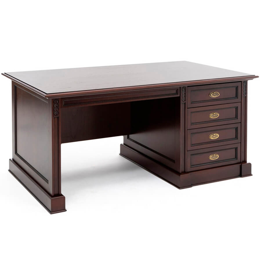 106 101 WAL Стол письменный Profoffice Doge (Орех Танганьика)