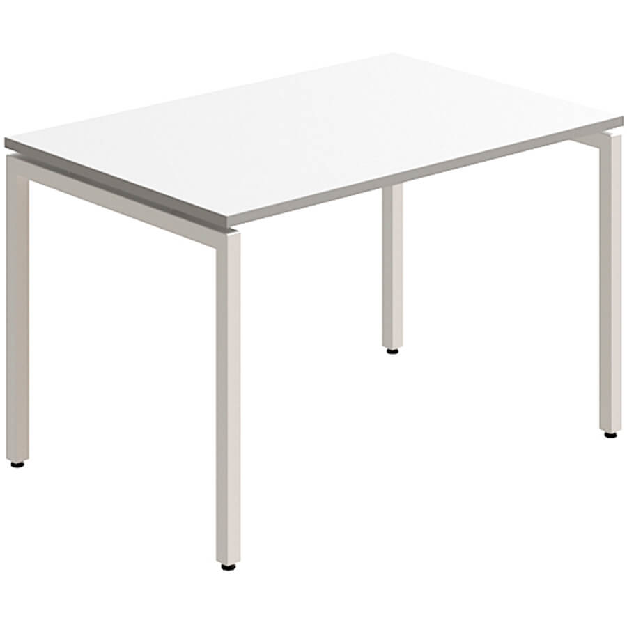 RP-4+F-24 Стол на металлокаркасе Мебель Стиль Rio Project (Белый MS)