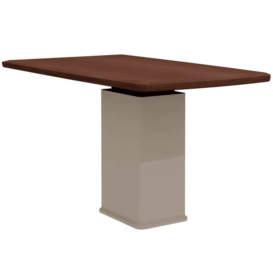 As-10 Брифинг-приставка Мебель Стиль Aston (Серый кварц / мокко / стекло тонированное рифленое)