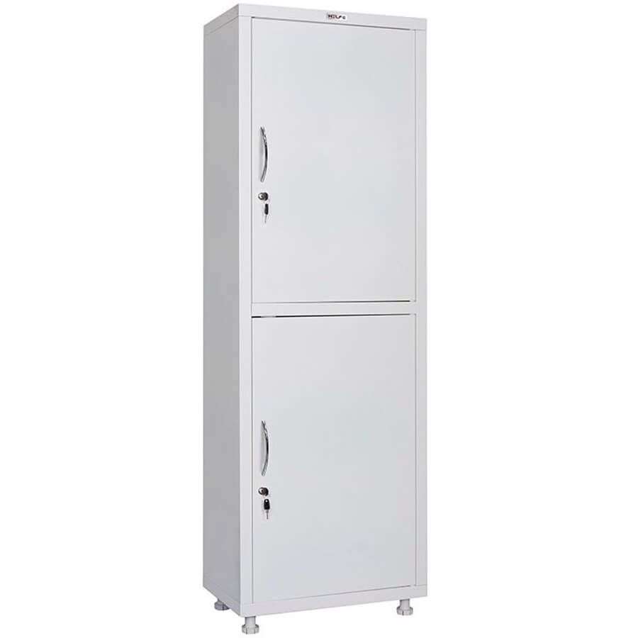 МД 1 1760/SS Шкаф медицинский ПРОМЕТ, ключевой (Белый (RAL 9016))