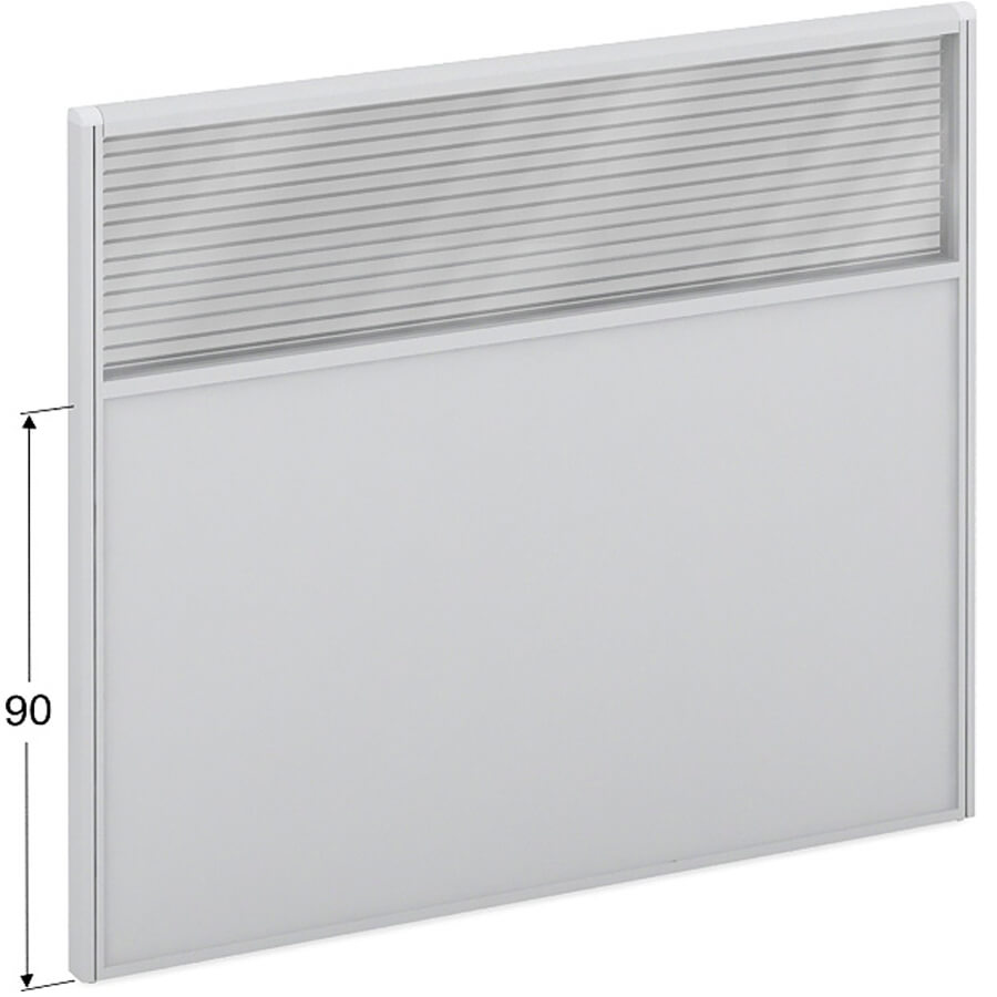 ПК-ЛГ-МДК138х160/90Ж/Д Модуль комбинированный ФЕЛИКС (Стекло+серый)