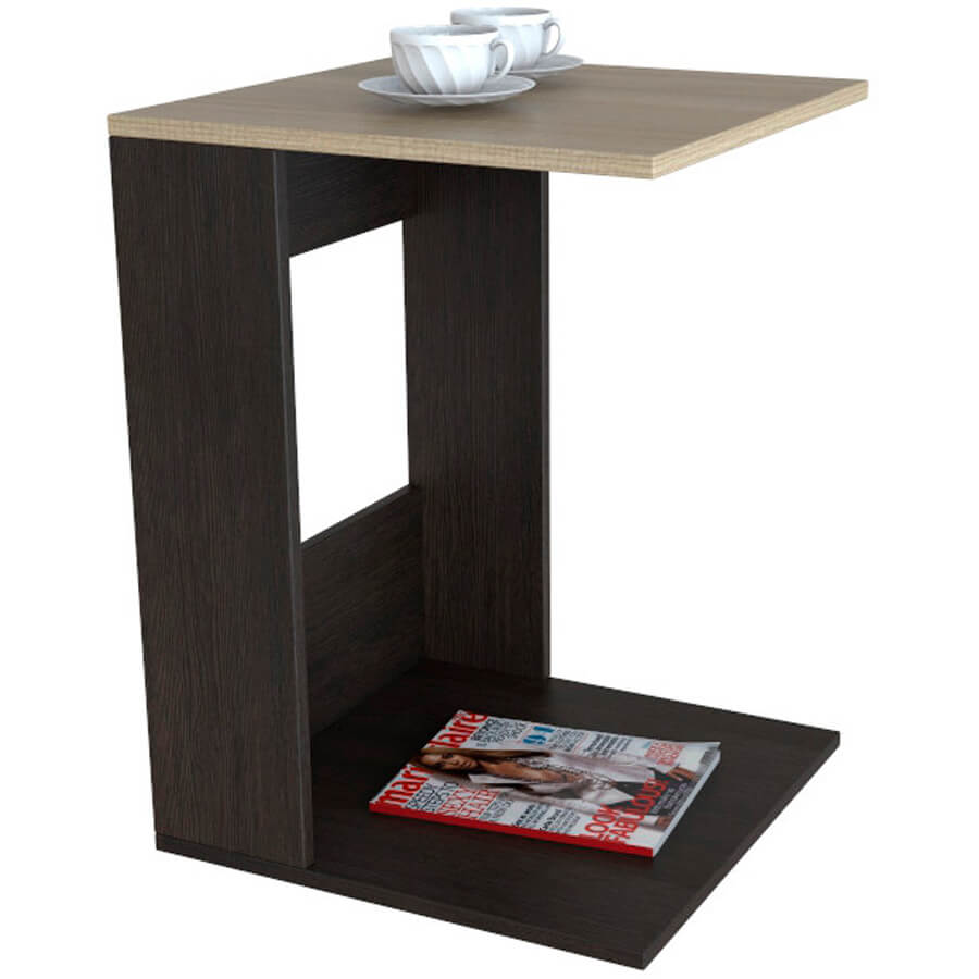 BeautyStyle 3 (Без стекла) Журнальный стол Мебелик (Венге/Сонома)