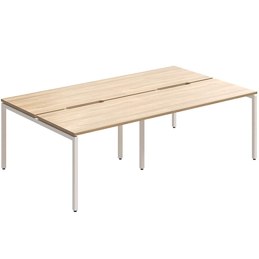 RM-4.2(x4)+F-52 Стол на металлокаркасе Мебель Стиль Rio Project (Швейцарский вяз MS)