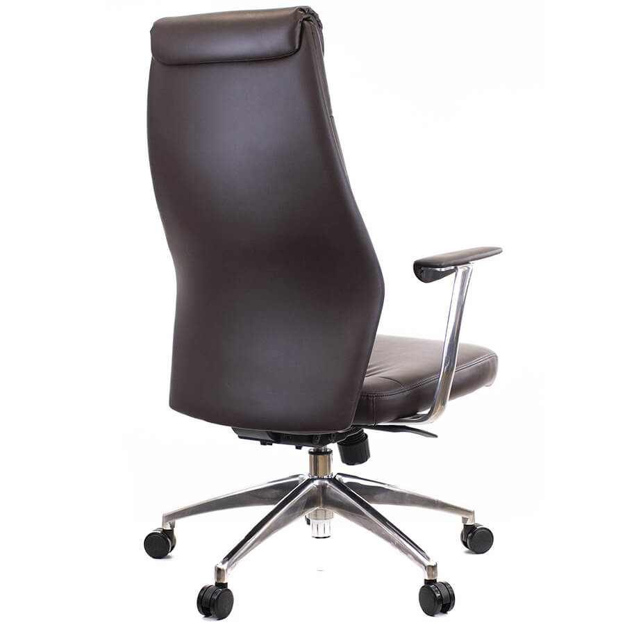 London (Лондон) Кресло для руководителя  EVERPROF, обивка экокожа (Коричневый)