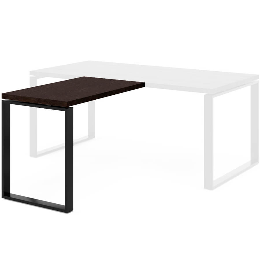 RO100 Приставка Profoffice ROTONDA (Венге/чёрный)