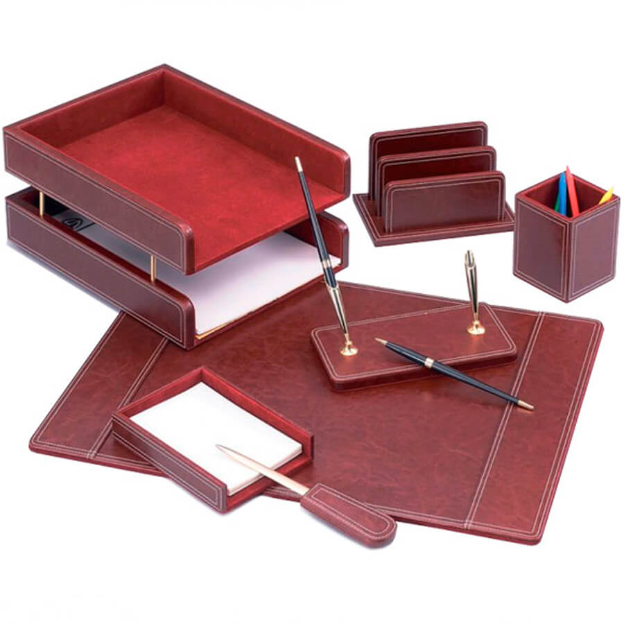 DR7W-1A Настольный набор Good Sunrise (Бордовый) DR7W-1A Настольный набор Good Sunrise (Бордовый)