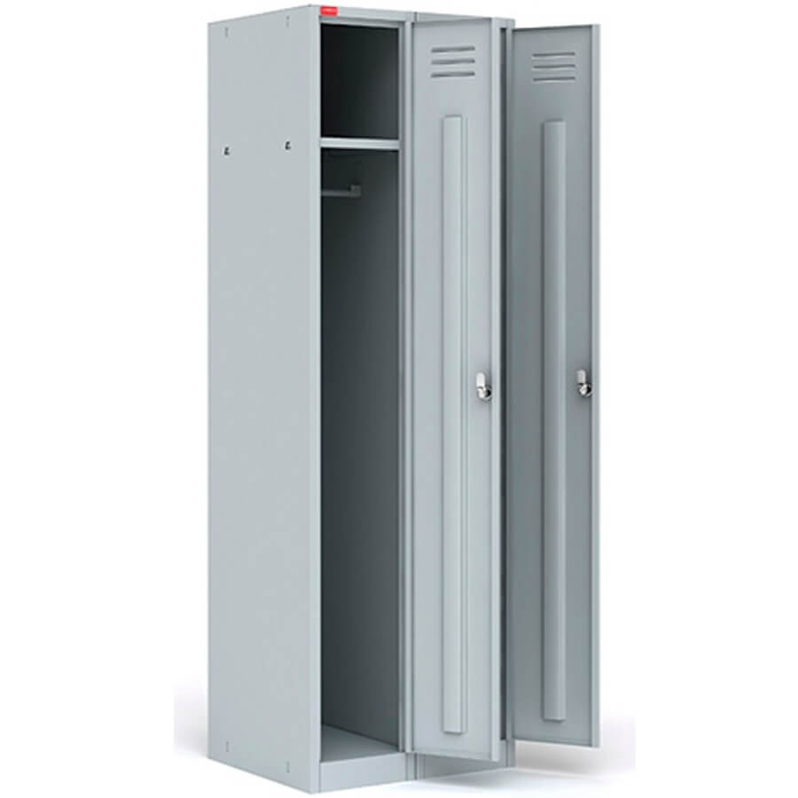 ШРМ-22-М Шкаф для одежды и сумок ПАКС, ключевой (Светло-серый (RAL 7035))