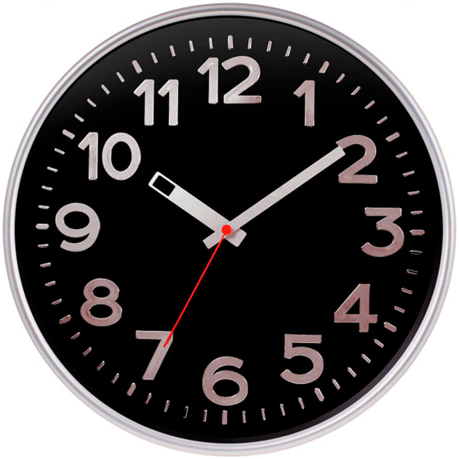 Тройка 78777782 Часы настенные (Серебристый)