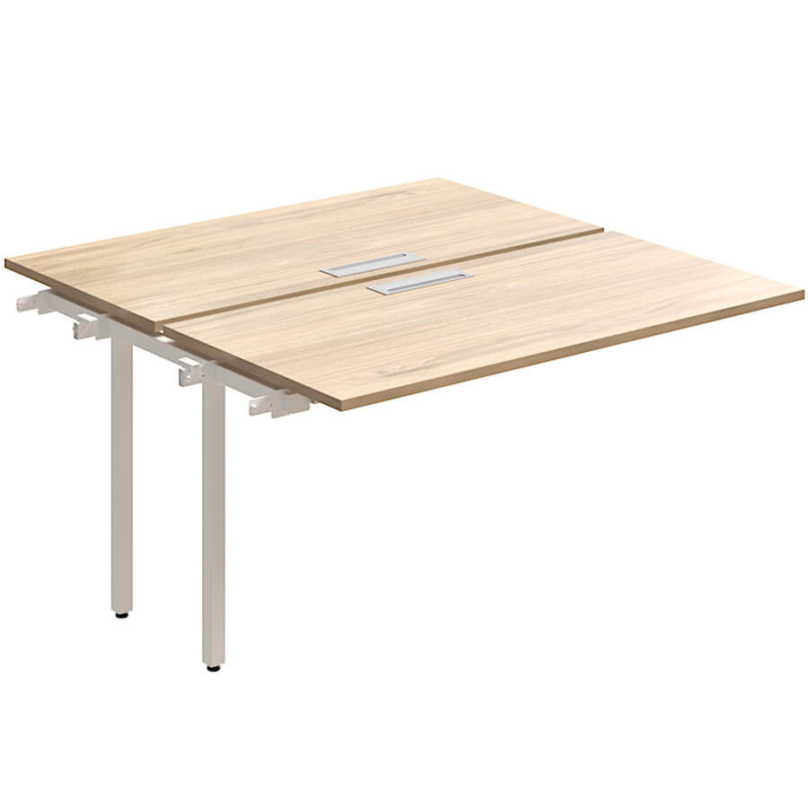 RM-3.1(x2)+F-61 Стол на металлокаркасе Мебель Стиль Rio Project (Швейцарский вяз MS)