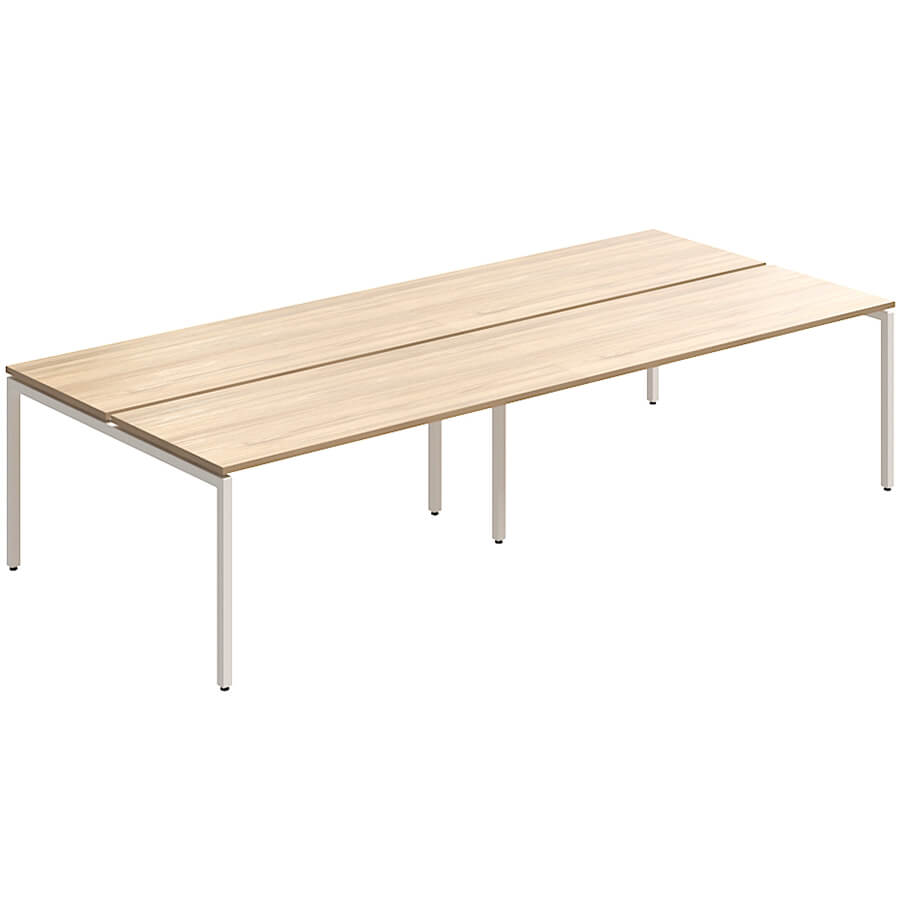 RM-2(x4)+F-54 Стол на металлокаркасе Мебель Стиль Rio Project (Швейцарский вяз MS)