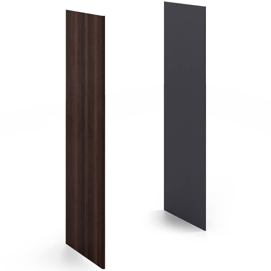 NT-62 Декоративные боковые панели для среднего шкафа Мебель Стиль New.Tone (Орех Ондо / чёрный)