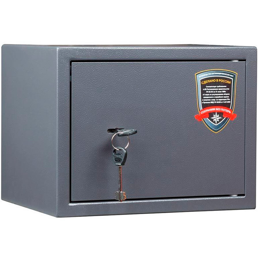 TT-23 Оружейный сейф AIKO, ключевой (Графит структурированный (RAL 7024))