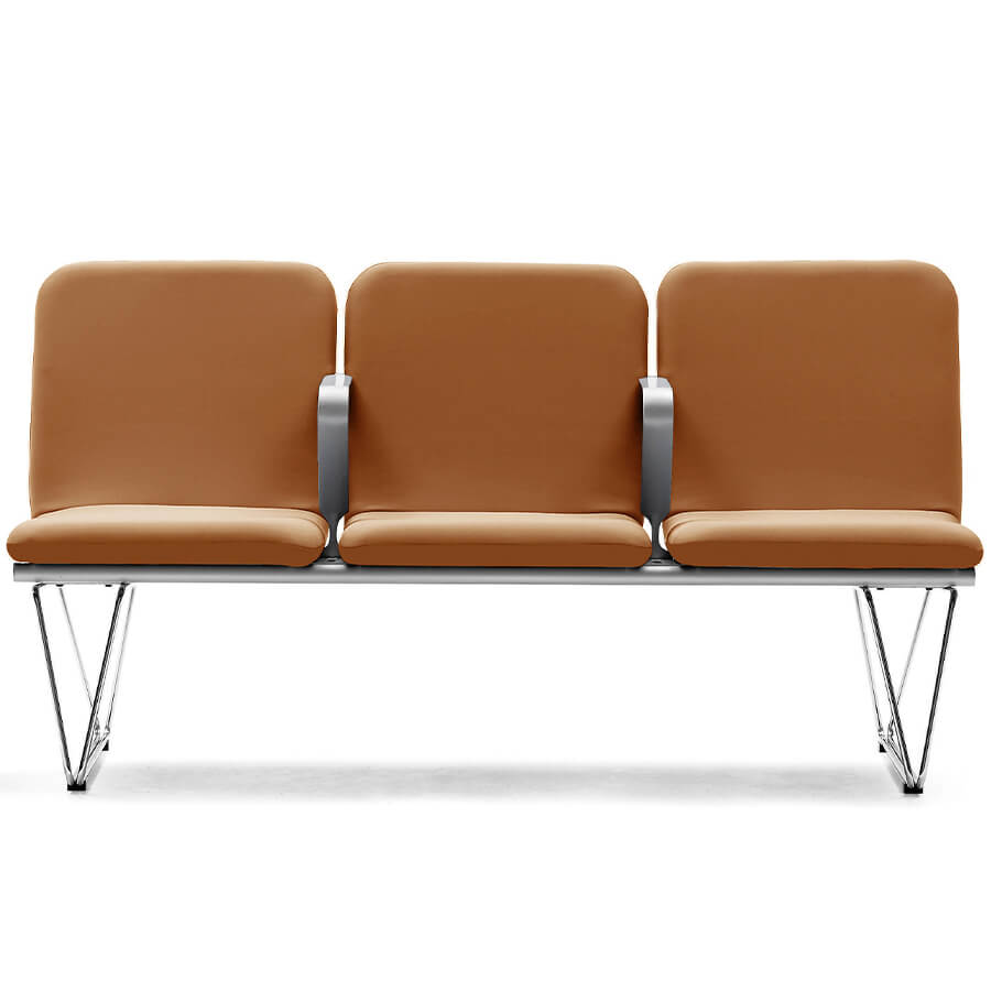 CH133PZ Многоместная секция CH130 Fursys, обивка экокожа (Оранжевый)