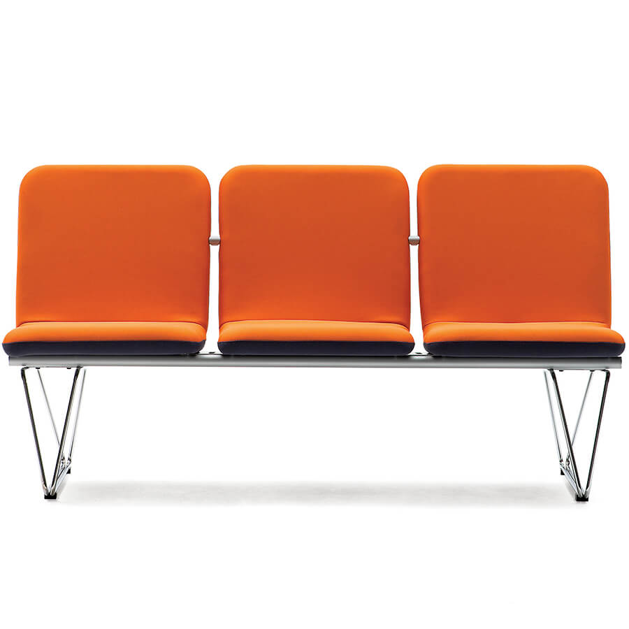 CH133Z Многоместная секция CH130 Fursys, обивка ткань (Оранжевый)