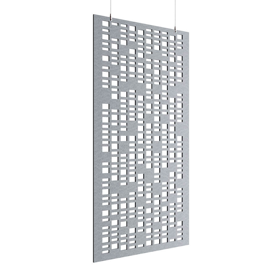 ACO-C-27 Акустическая перегородка 1200*2400 Евро Офис (Темно-серый (AC-10))