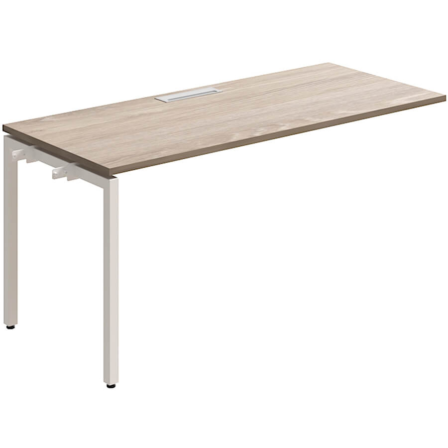 RM-2.1+F-38 Стол на металлокаркасе Мебель Стиль Rio Project (Дуб верцаска MS)