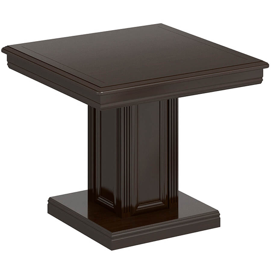 ПК-ВР-ПР90Х90 Стол переговоров ФЕЛИКС Версаль (Темный орех)