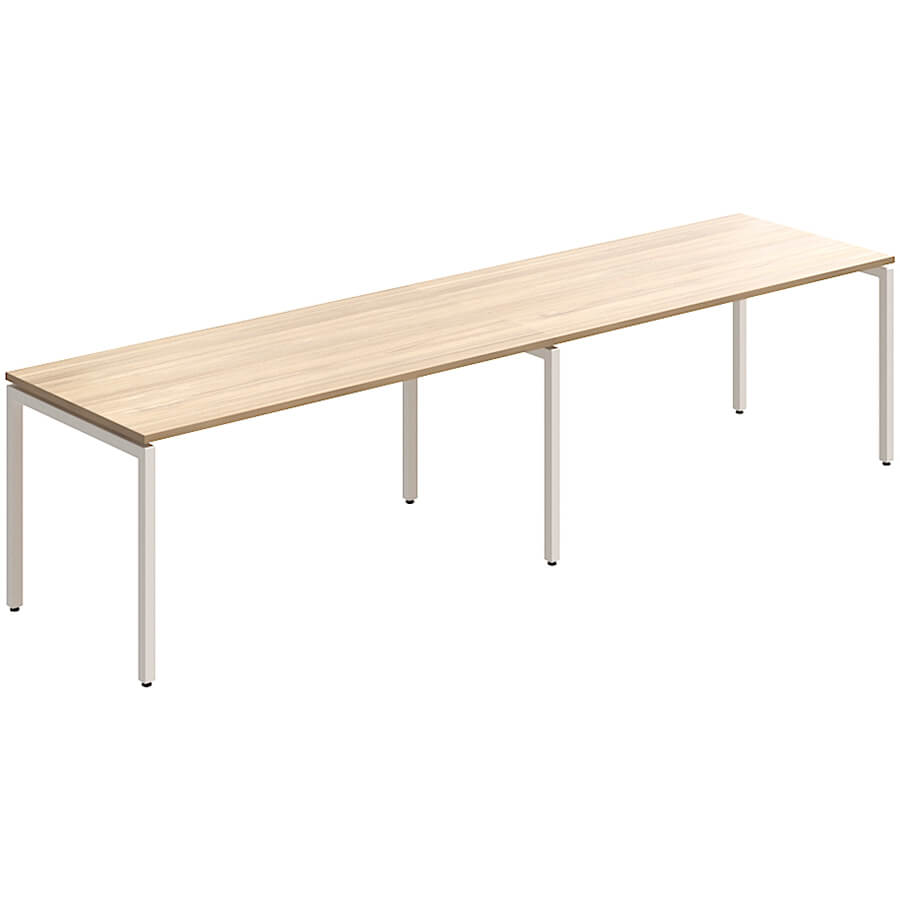 RP-2(x2)+F-34 Стол на металлокаркасе Мебель Стиль Rio Project (Швейцарский вяз MS)