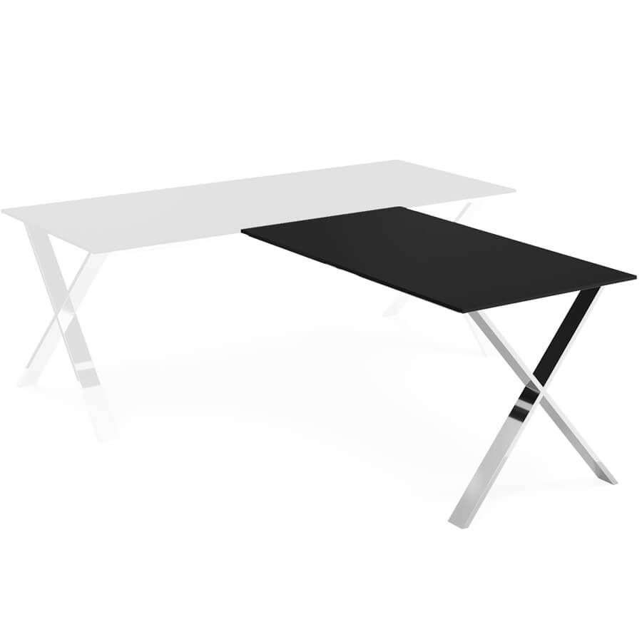 107 301 Брифинг-приставка Profoffice ANCONA (Черный)