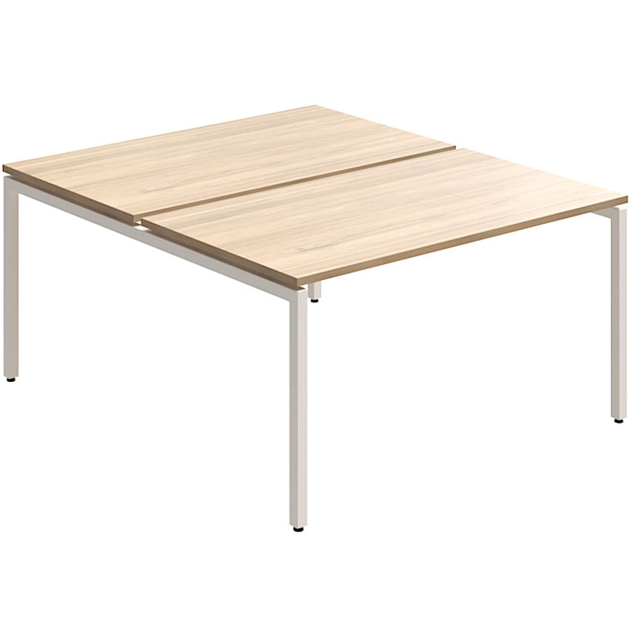 RP-3(x2)+F-49 Стол на металлокаркасе Мебель Стиль Rio Project (Швейцарский вяз MS)