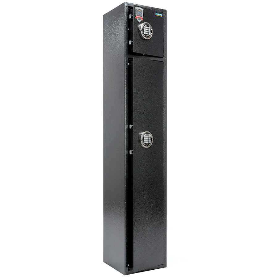 АРСЕНАЛ 161/2 EL Оружейный сейф VALBERG, электронный кодовый (Серебристый антик)